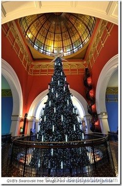 QVB's Swarovski tree